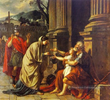 Bélisaire cgf néoclassicisme Jacques Louis David Peinture à l'huile